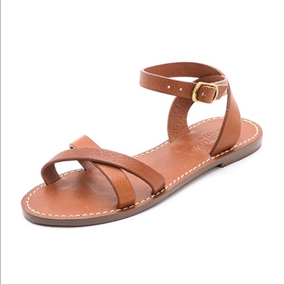 Madewell Shoes - Madewell Criss Cross Boardwalk Leather Sandals